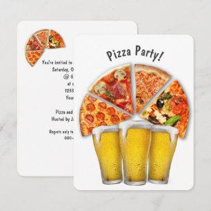 Pizza Party et invitation à la bière