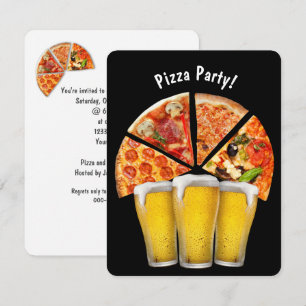 Pizza Party et invitation à la bière