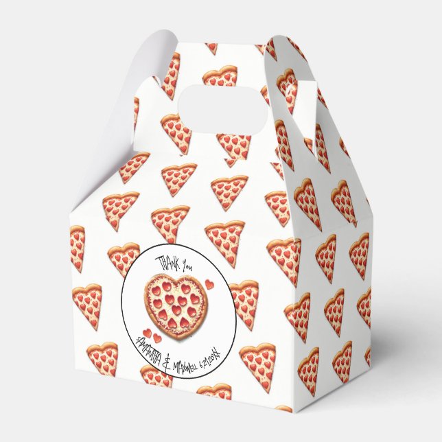Pizza Party Favour Box (Front Side)