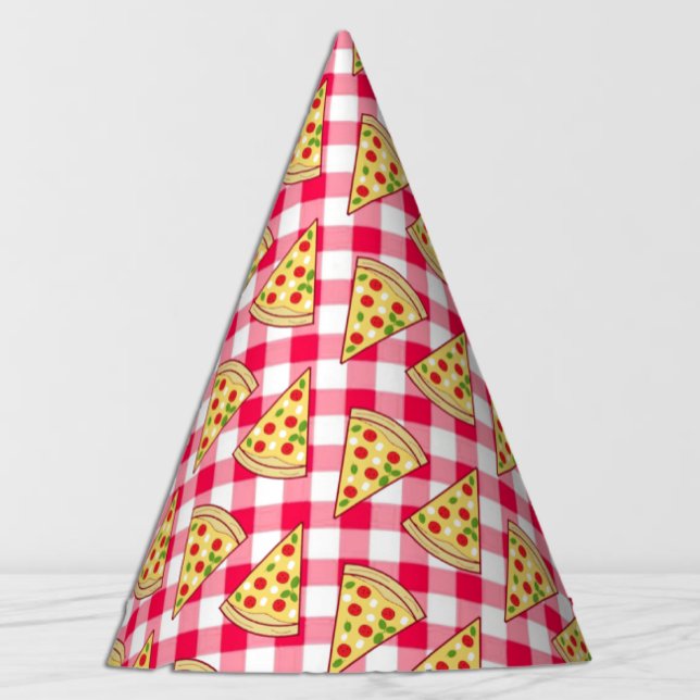 Pizza Party Kids Birthday Hat (Creator Uploaded)