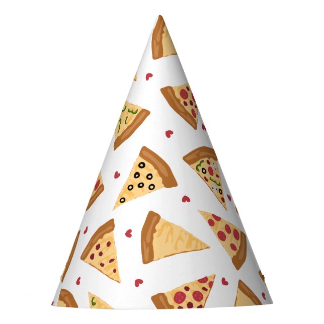 Pizza Party Party Hat (Front)