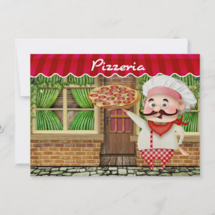 Pizza Party - SRF Invitation