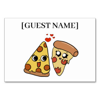 Pizza Party Table Number