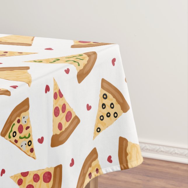 Pizza Party Tablecloth (In Situ)