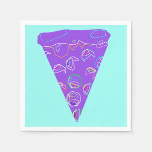 Pizza Party Wedding Napkin