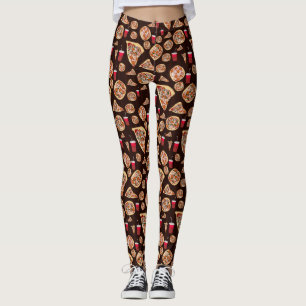 Pizza Pattern Leggings
