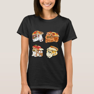 Pizza Persian Cat T-Shirt