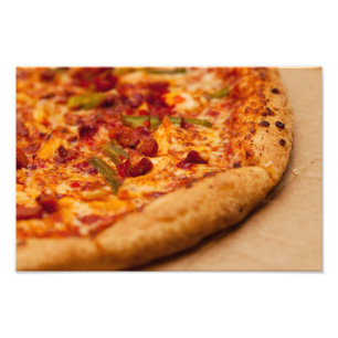 Pizza photo print