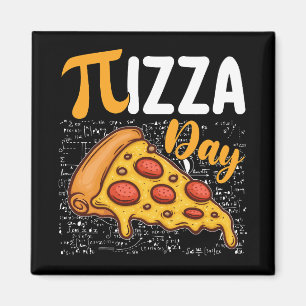 Pizza Pi Day Math Mathematics Lovers Magnet