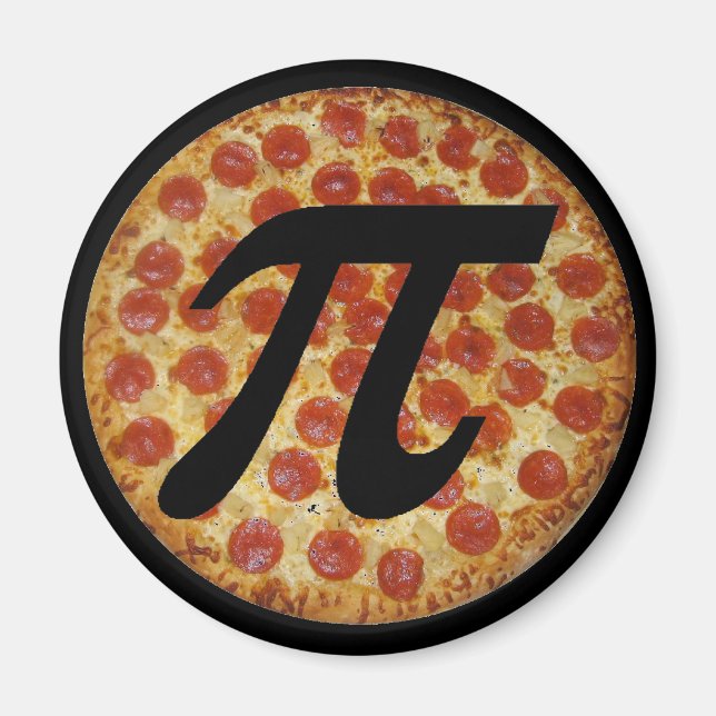 Pizza PI Magnet (Front)