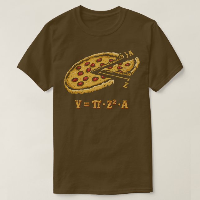 Pizza Pi T-Shirt (Design Front)