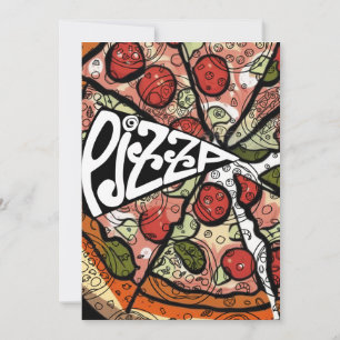 Pizza Pie Holiday Card