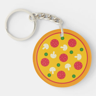Pizza Pie Keychain