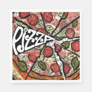 Pizza Pie Napkin