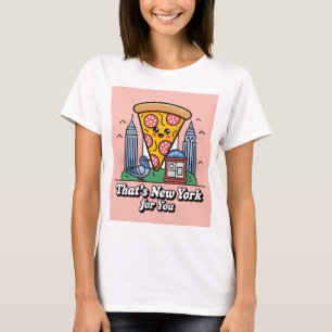 Pizza, Pigeons & People New York T-Shirt