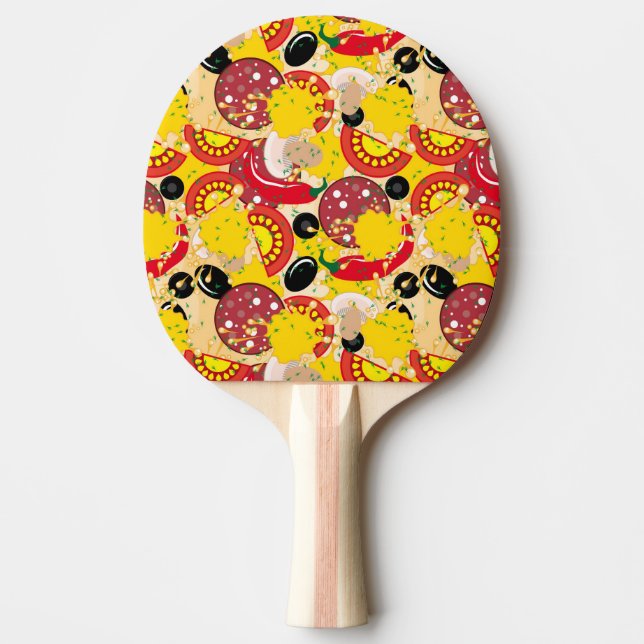 Pizza Ping Pong Paddle (Front)