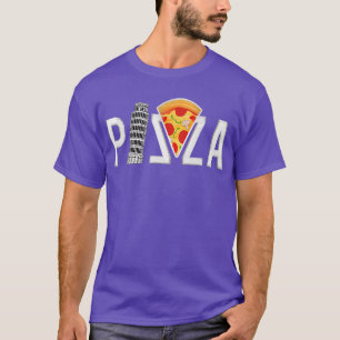 Pizza Pisa Tower, funny T-Shirt