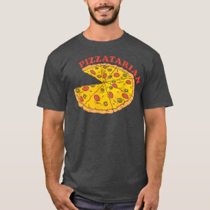 Pizza Pizzatarian Fast Food Funny Pizza Lover 2296 T-Shirt