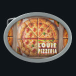 Pizza Pizzeria Design Belt Buckle<br><div class="desc">Pizza Pizzeria Design</div>