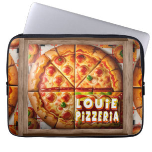 Pizza Pizzeria Design Laptop Sleeve
