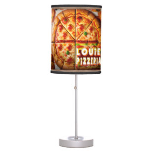 Pizza Pizzeria Design Table Lamp