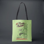 Pizza Planet Delivery Service Retro Graphic Tote Bag<br><div class="desc">Check out this fun,  retro design for the Pizza Planet pizza delivery service,  featuring three alien toys posing along the side!</div>