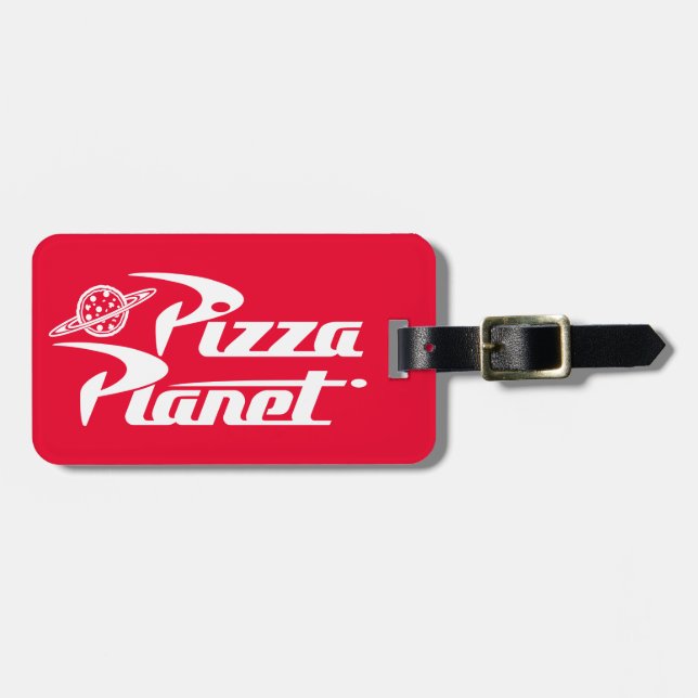 Pizza Planet Logo Luggage Tag (Front Horizontal)