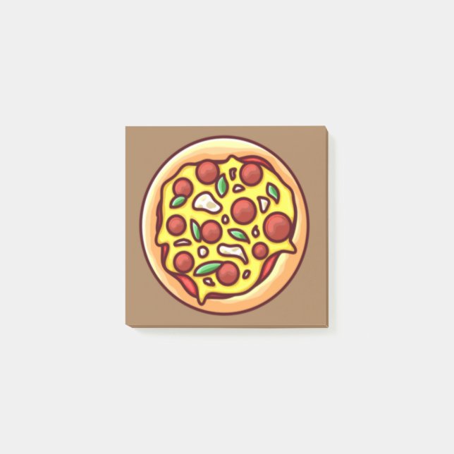 Pizza Post-it Notes (Front)
