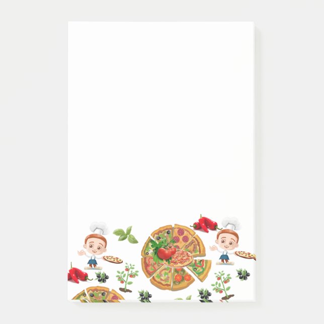 Pizza Post-it Notes (Devant)