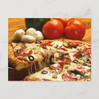 Pizza Postcard