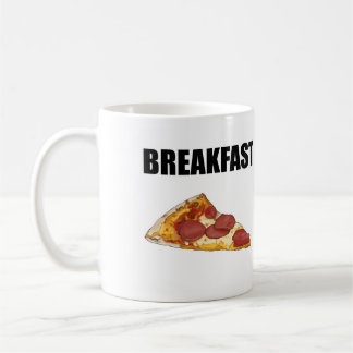 Pizza pour la tasse de petit déjeuner