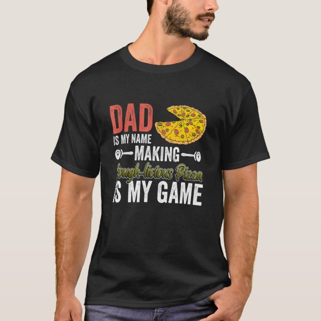 Pizza Prodution And Pizza Making For Pizza Maker D T-Shirt (Front)
