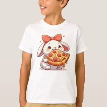 Pizza Rabbit Funny Bunny