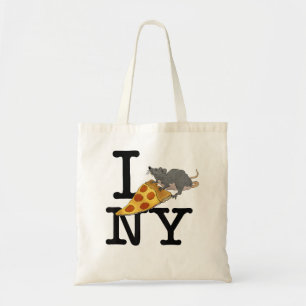 Pizza Rat, I love New York, Pizza , Ironic  Tote Bag