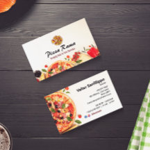 Pizza Restaurant Business | Minimalist White