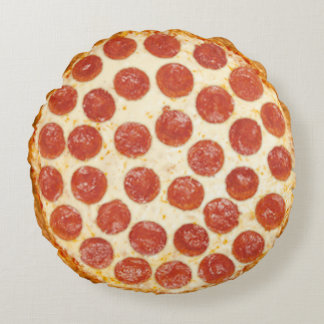 Pizza Round Pillow