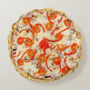 Pizza Round Pillow