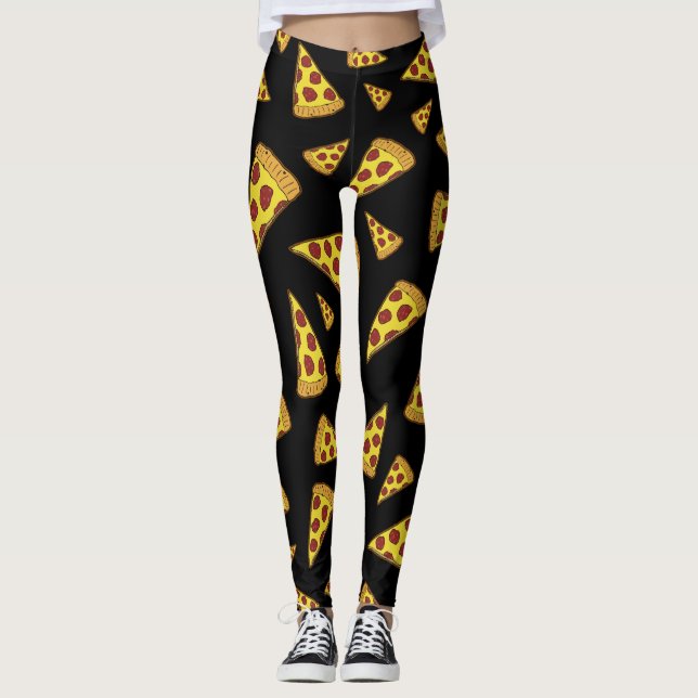 Pizza Rules! Leggings (Front)