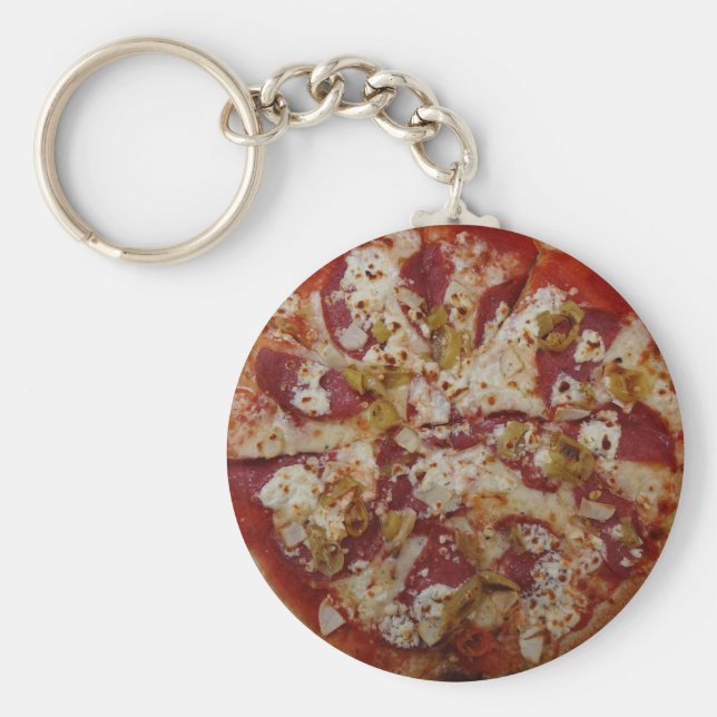 Pizza Rustica key chain (Front)