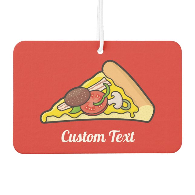 Pizza Slice Air Freshener (Front)