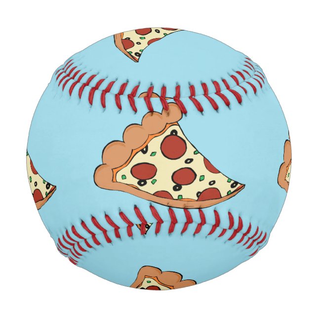 pizza slice baseball (Back)