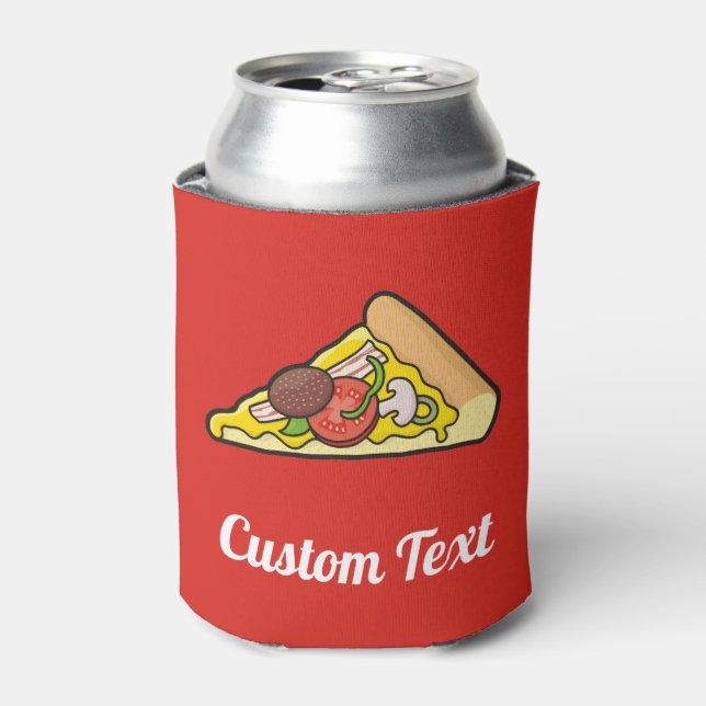 Pizza Slice Can Cooler (Can Front)