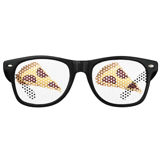 PIZZA SLICE FUNNY LUNETTES DE SOLEIL (Devant)