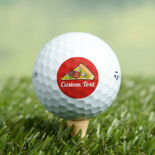 Pizza slice golf balls