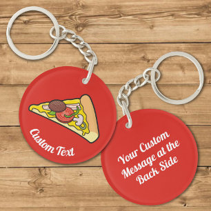 Pizza Slice Keychain