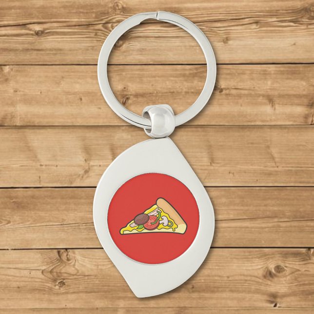 Pizza slice keychain (Creator Uploaded)