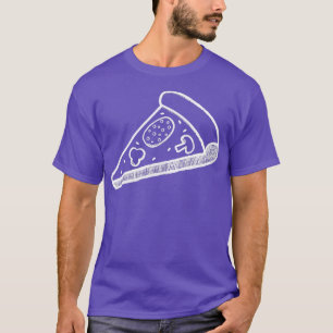 Pizza Slice Matching Couple For Food Lovers Pizza T-Shirt