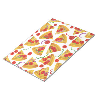 Pizza Slice Pattern Notepad