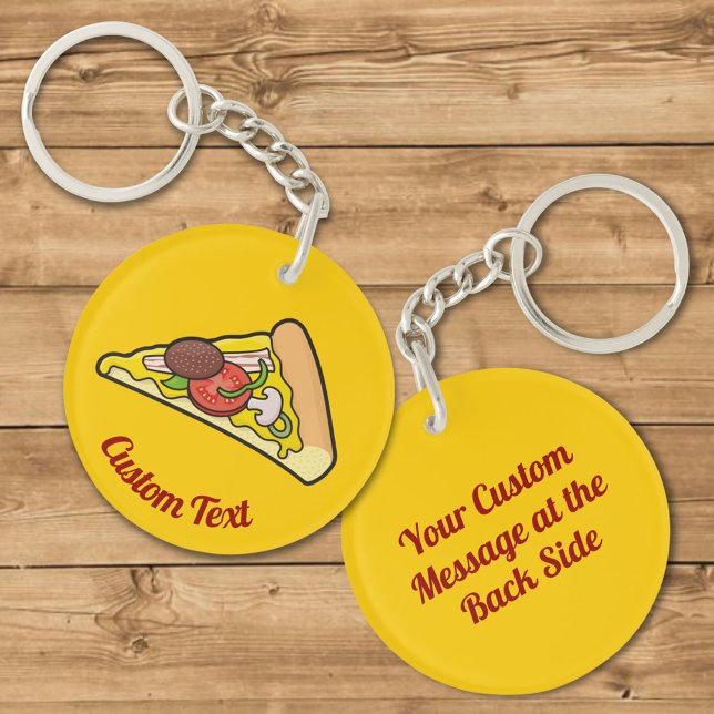 Pizza Slice Porte - clé (Créateur téléchargé)