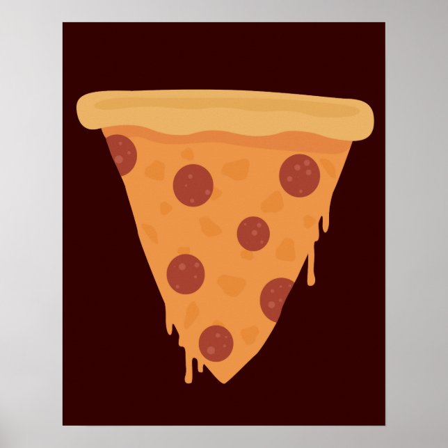 Pizza Slice Poster (Front)